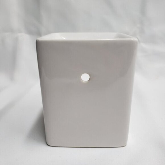 Torre & Tagus Tealight Holder Wax Melter Oil Diffuser White Ceramic - Picture 4 of 13